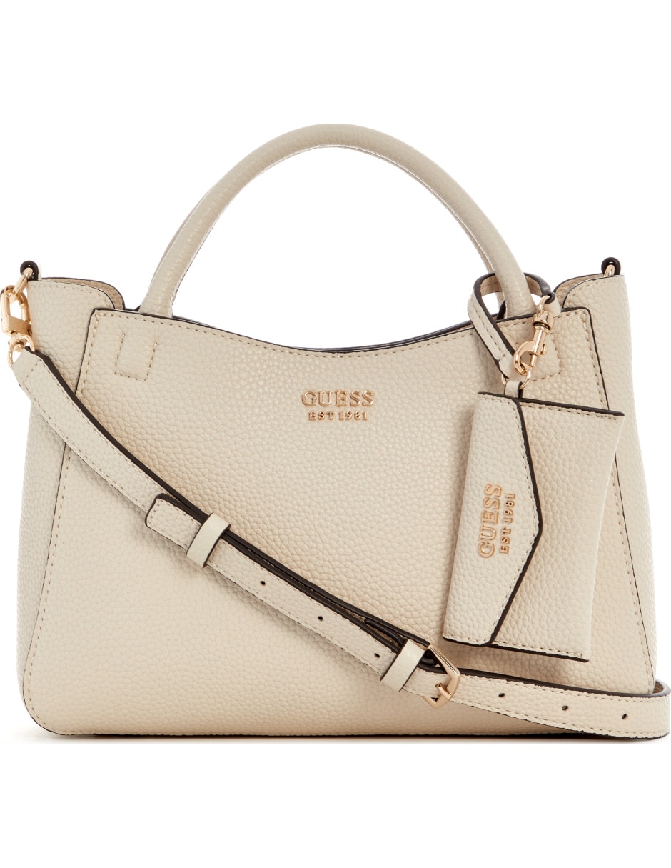 Marca Guess Bolsas Guess Medianas Bolsa Satchel Guess BRENTON Para