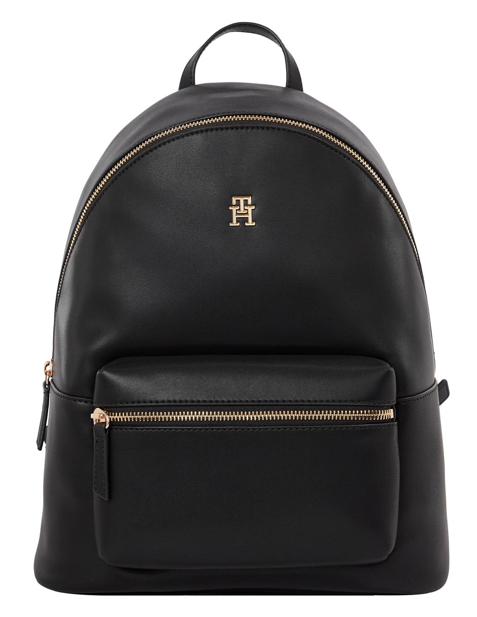 Mochila Casual Mochila De Cuero Negra Mujer Mochila Casual Mochila