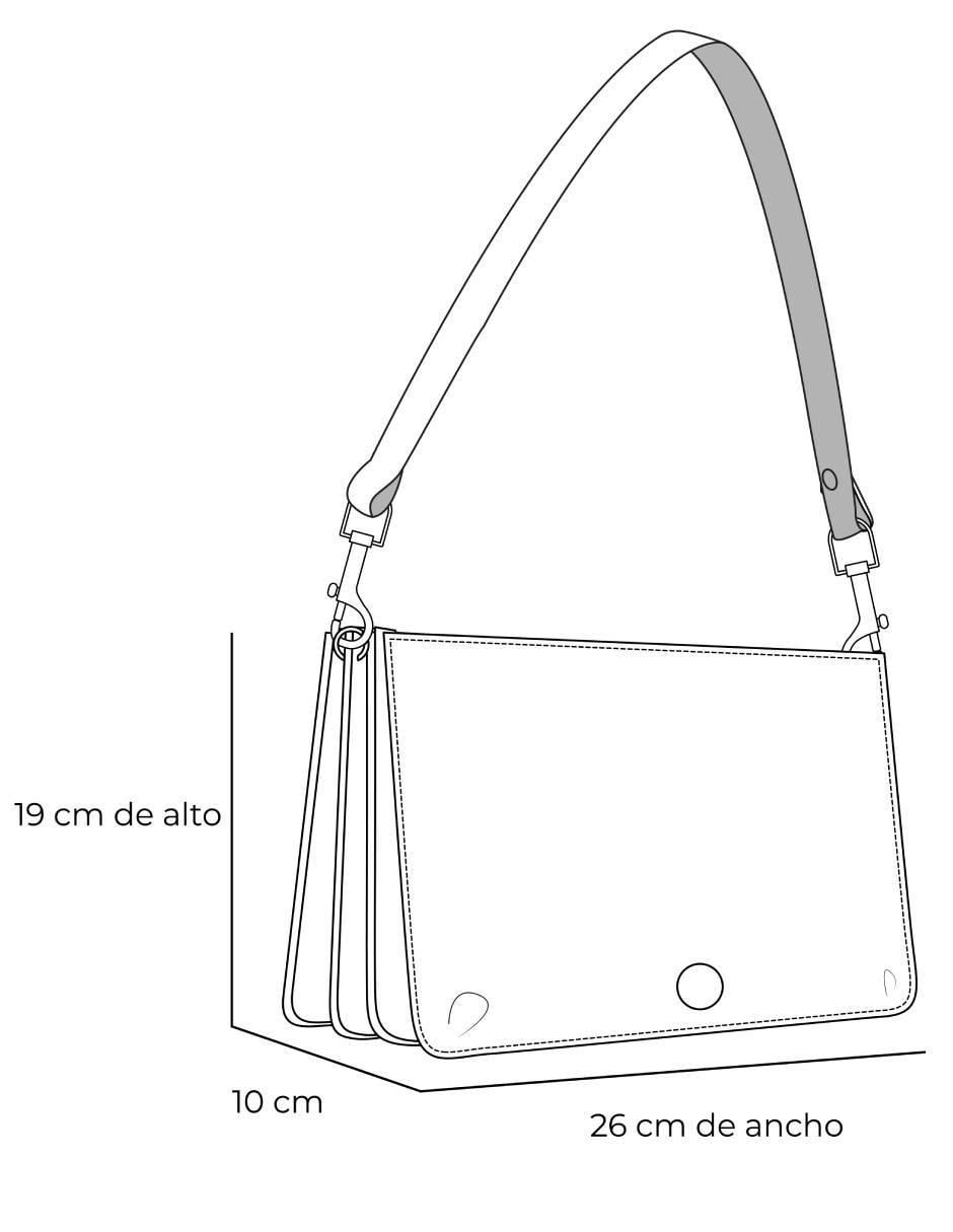 Bolsa crossbody de piel para mujer 5