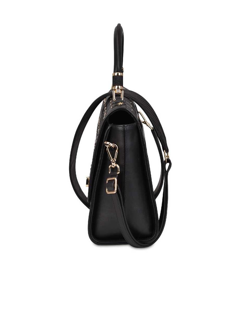 Bolsa satchel de piel para mujer 4