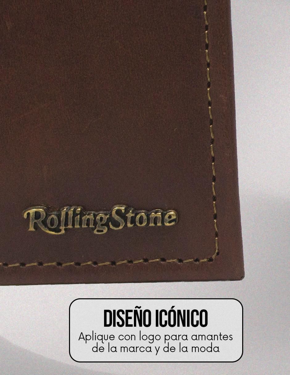 Bolsa Rolling Stone Rolling Stones de cuero unisex 5