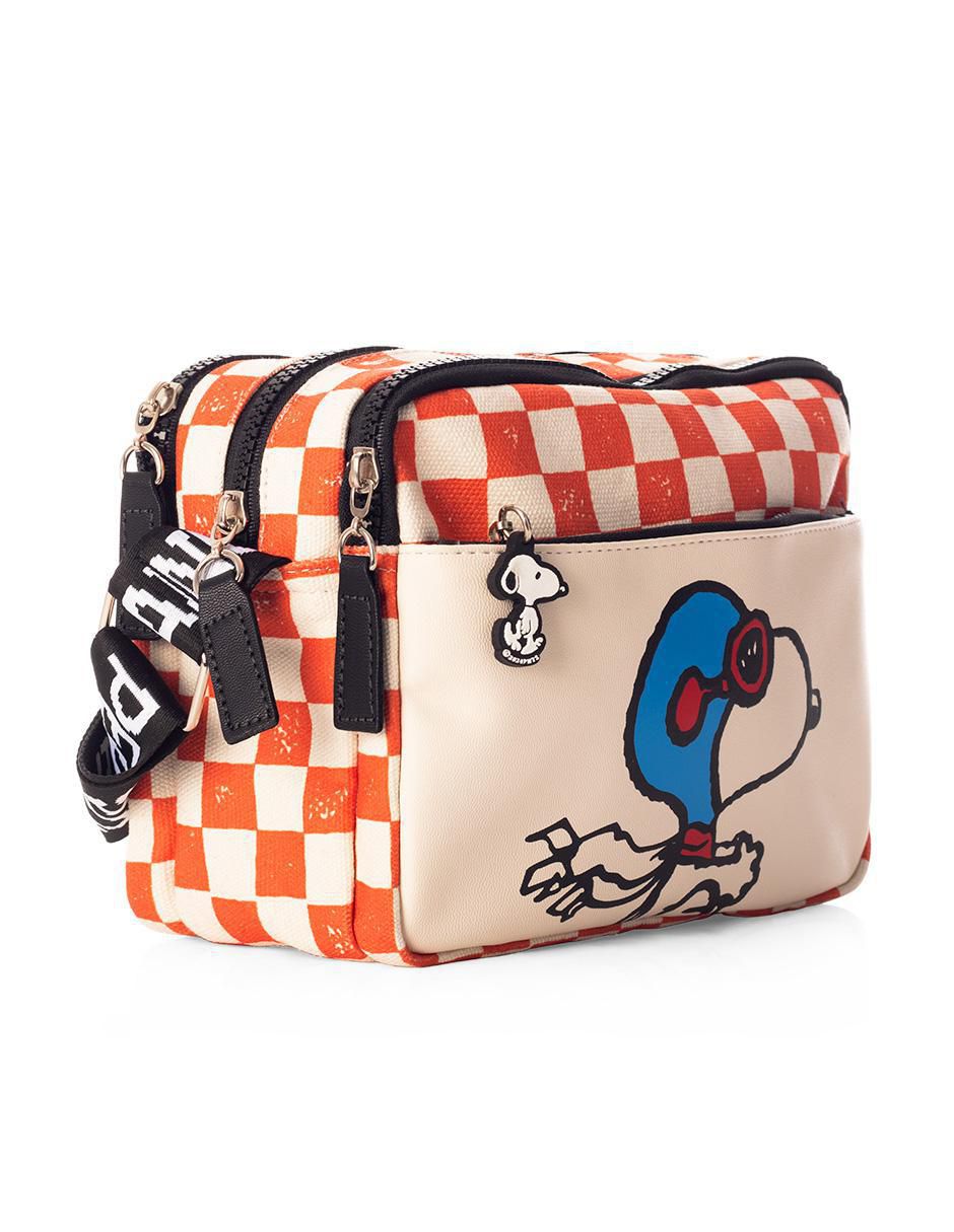 Bolsa crossbody Racing Snoopy para mujer 2