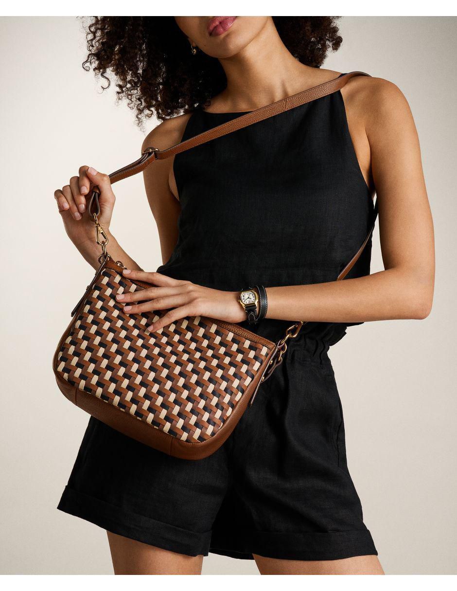 Bolsa bandolera Jolie de piel para mujer 4