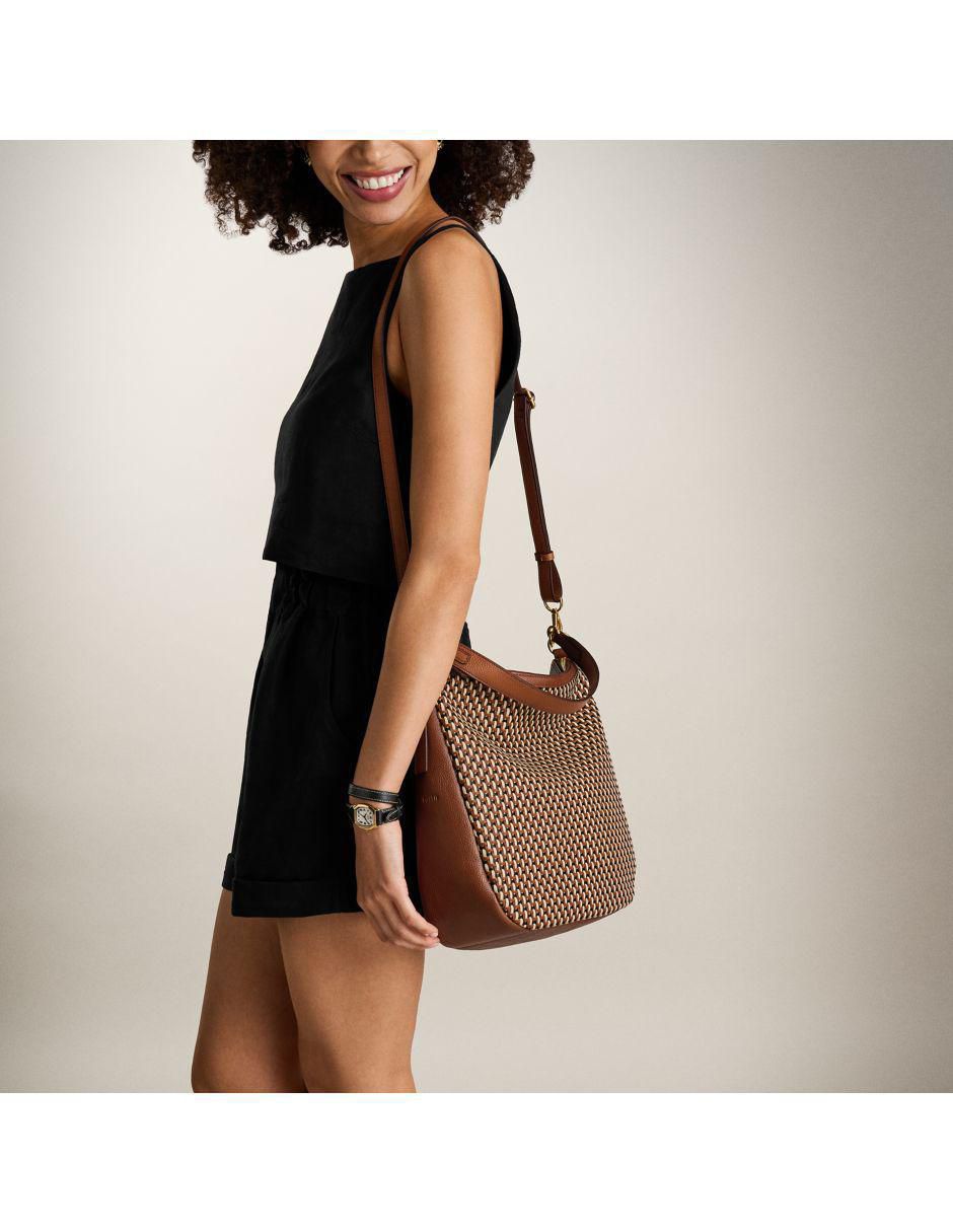 Bolsa hobo Jolie de piel para mujer 4