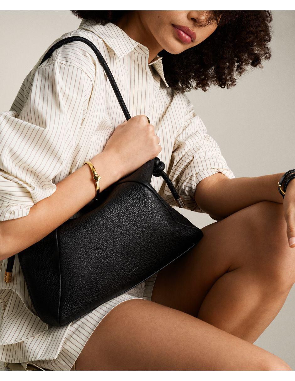 Bolsa shoulder Willa de piel para mujer 5