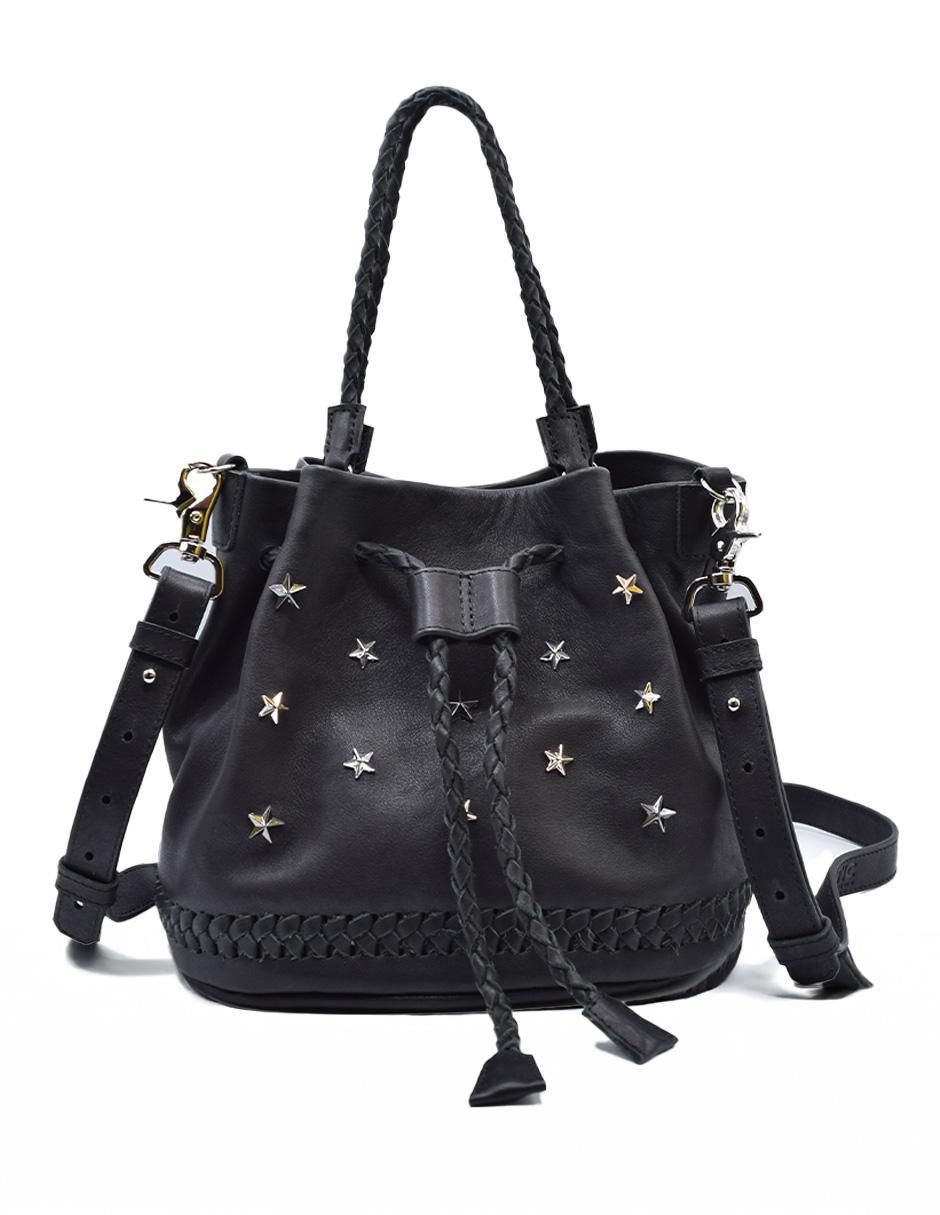 Bolsa bucket de piel para mujer 2