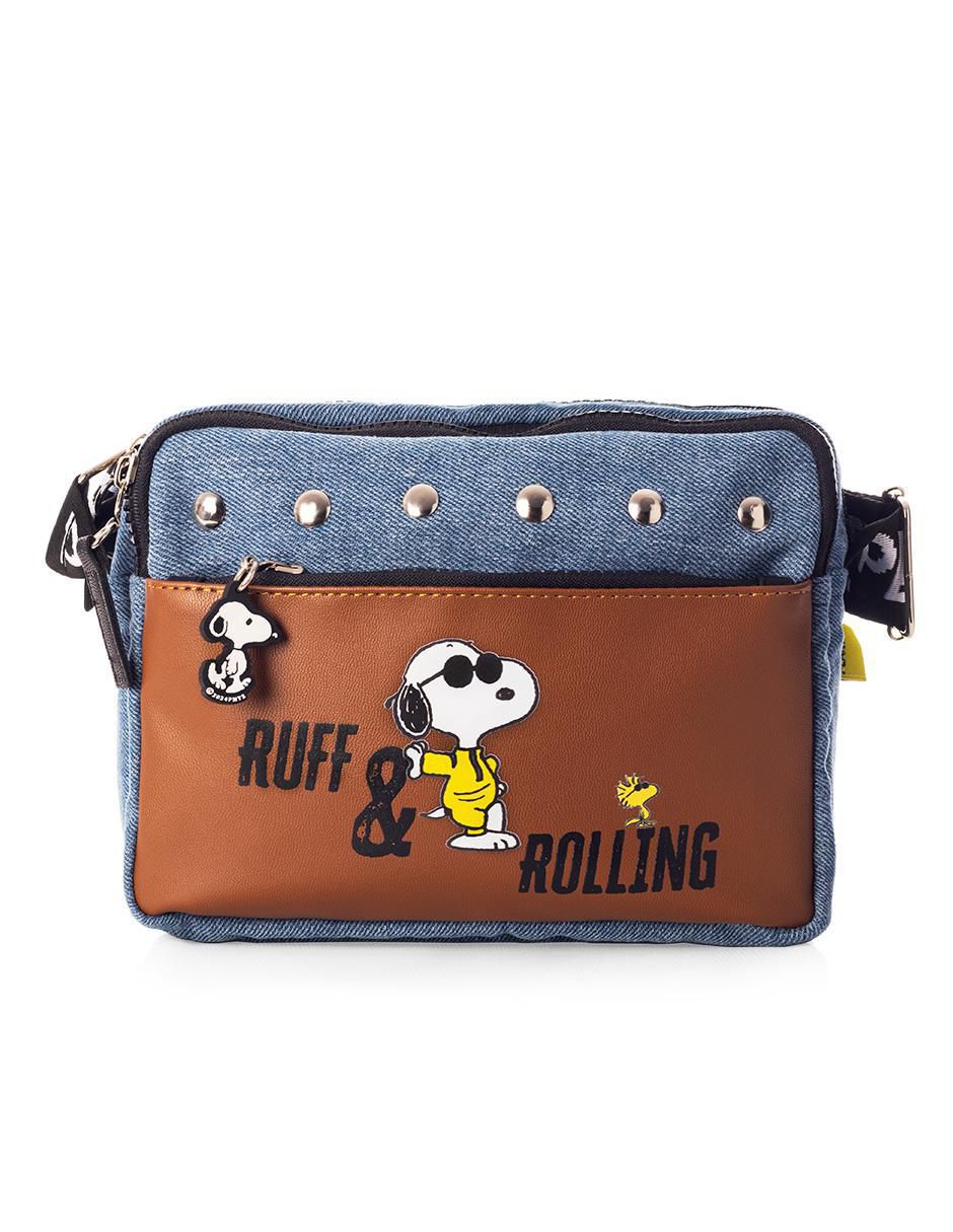 Bolsa crossbody Ruffrolling Snoopy unisex