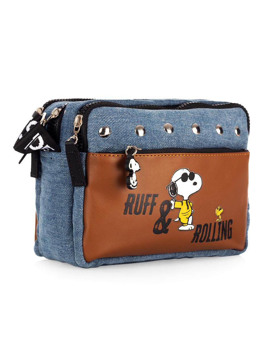Bolsa crossbody Ruffrolling Snoopy unisex 3