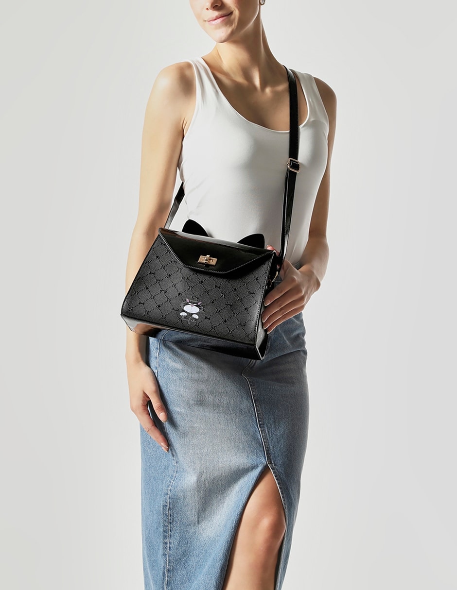 Bolsa satchel Cats & Dogs Lucifer para mujer 2