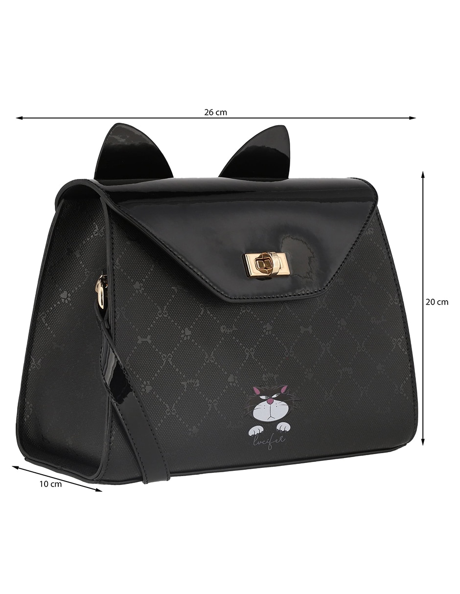 Bolsa satchel Cats & Dogs Lucifer para mujer 6