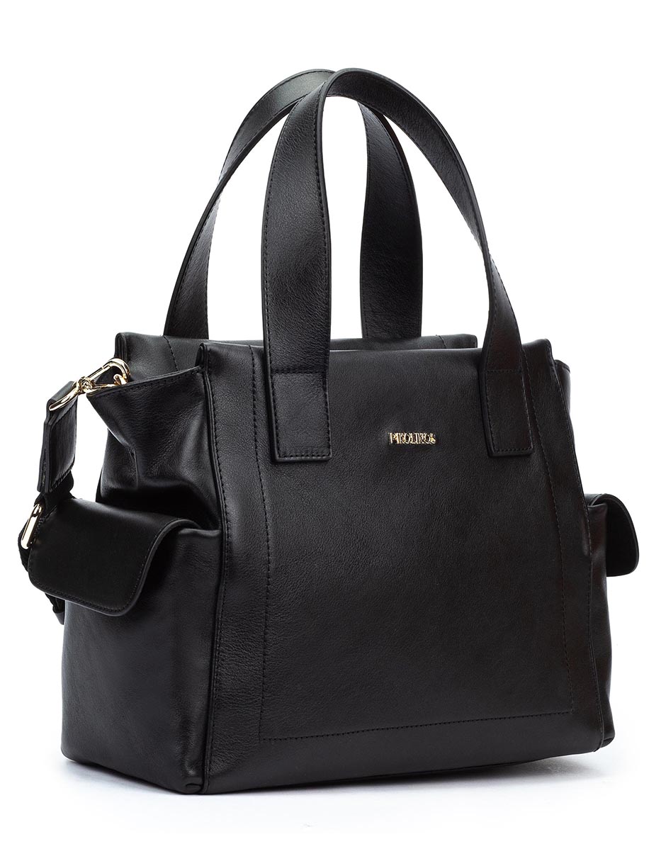 Bolsa satchel Pau de piel para mujer 2