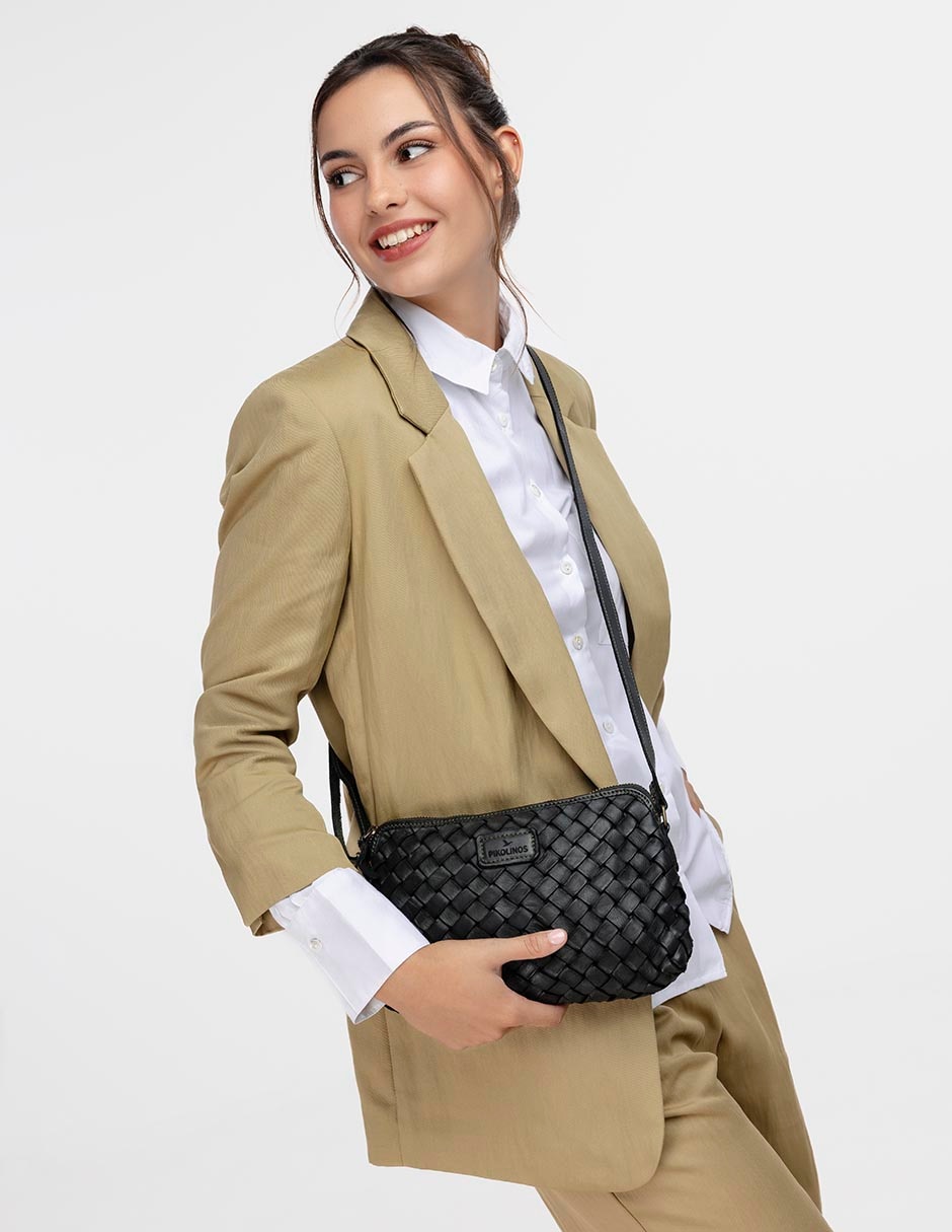 Bolsa crossbody Faura de piel para mujer 5