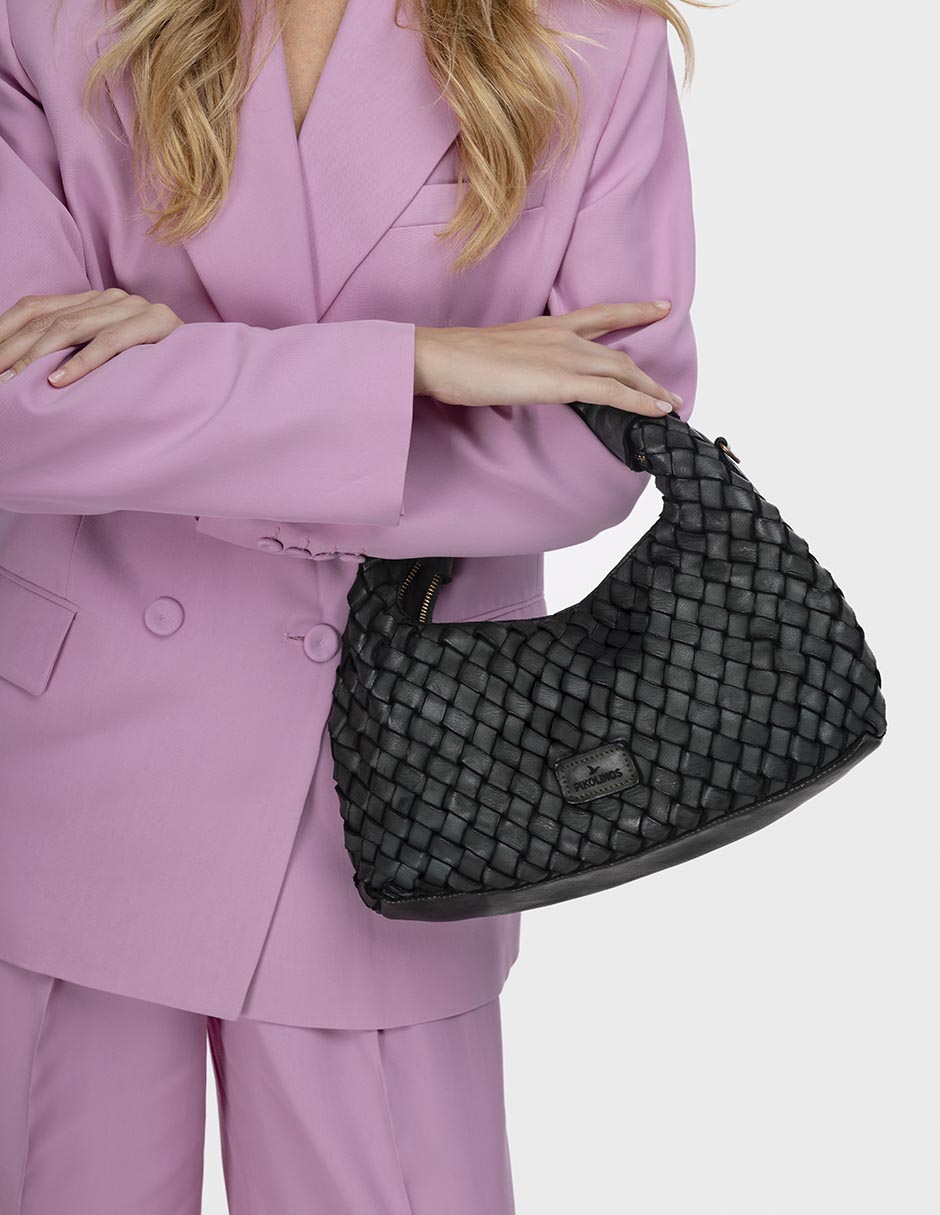 Bolsa hobo de piel para mujer 5