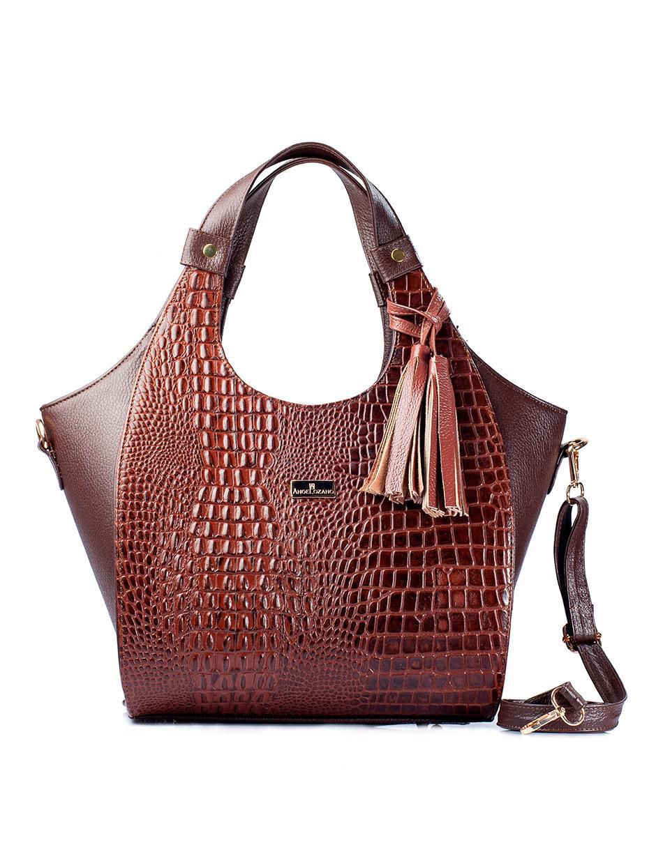 Bolsa tote Elisa Cocodrilo de piel para mujer