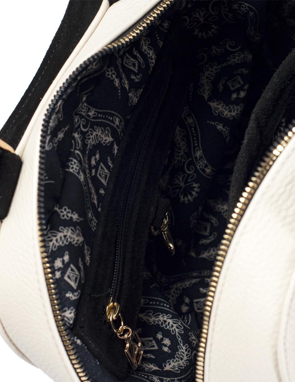 Bolsa satchel Elsa de piel para mujer 7