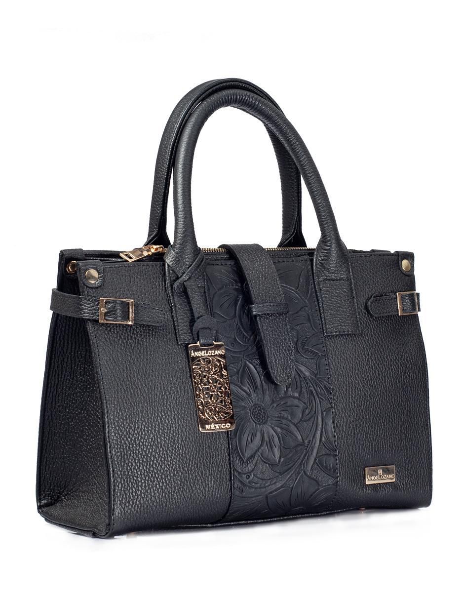 Bolsa satchel Samantha de piel para mujer 2
