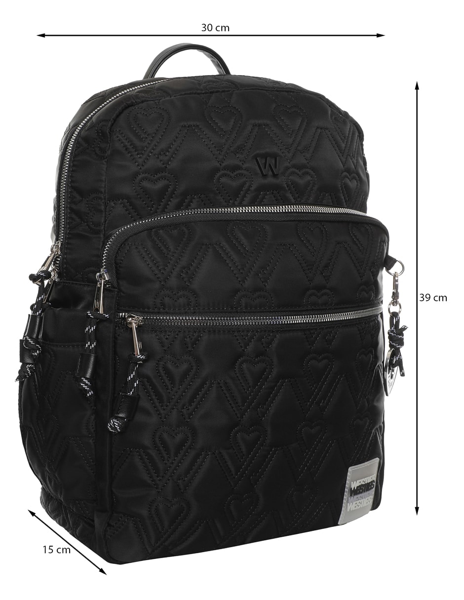 MOCHILA WESTIES BACKPACK HBAZIM, NEGRO