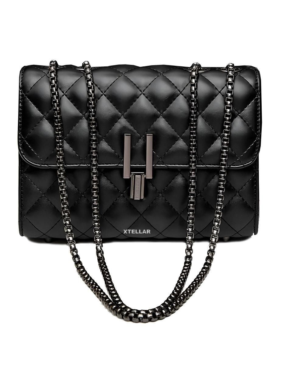 Bolsa crossbody de piel para mujer