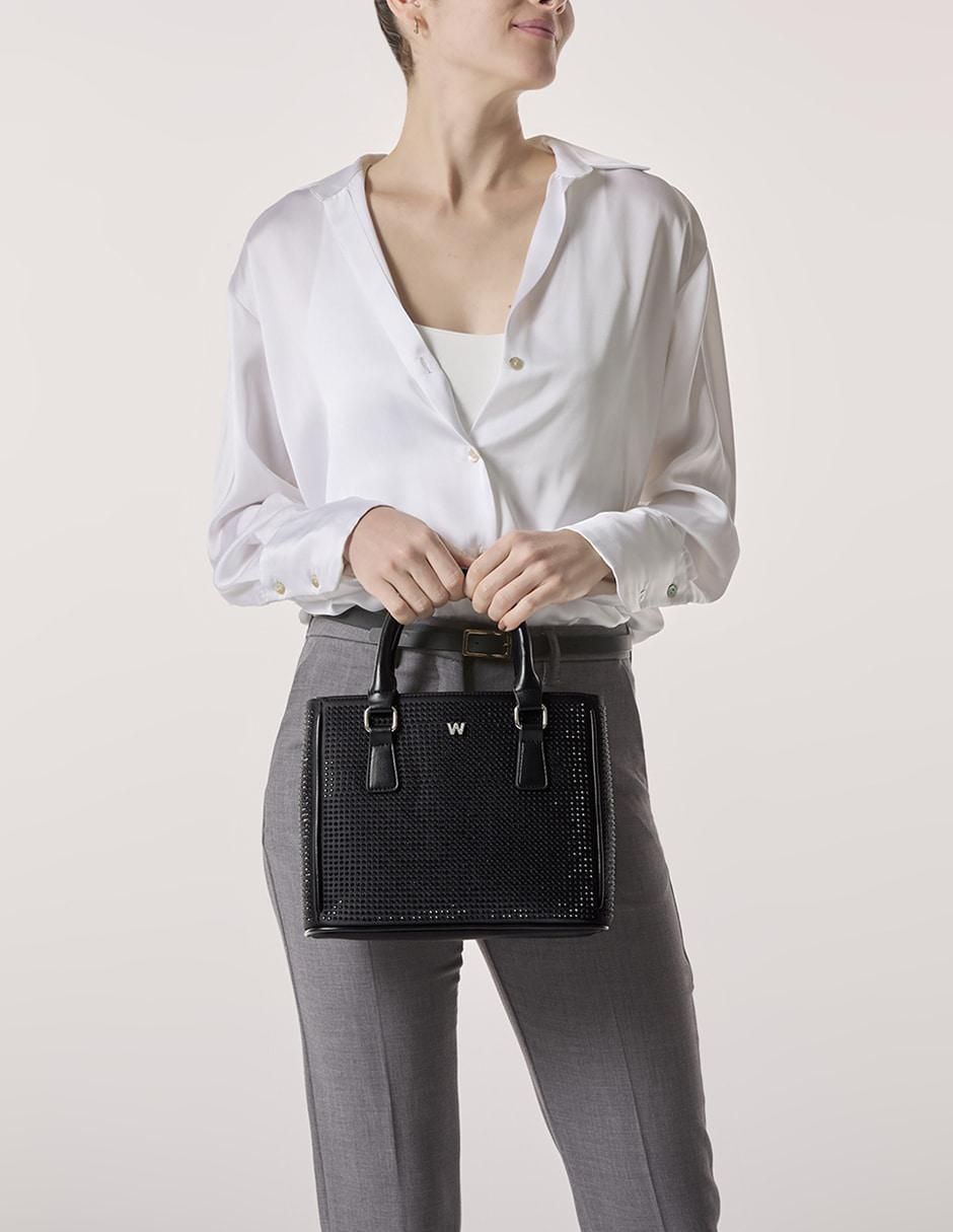 Bolsa satchel Agbani para mujer 2