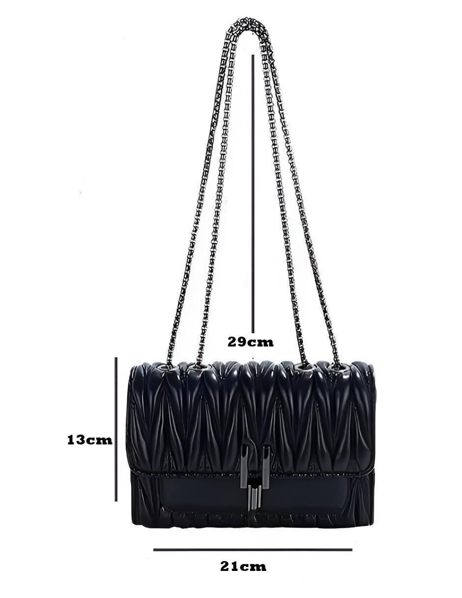 Bolsa shoulder de cuero para mujer 4
