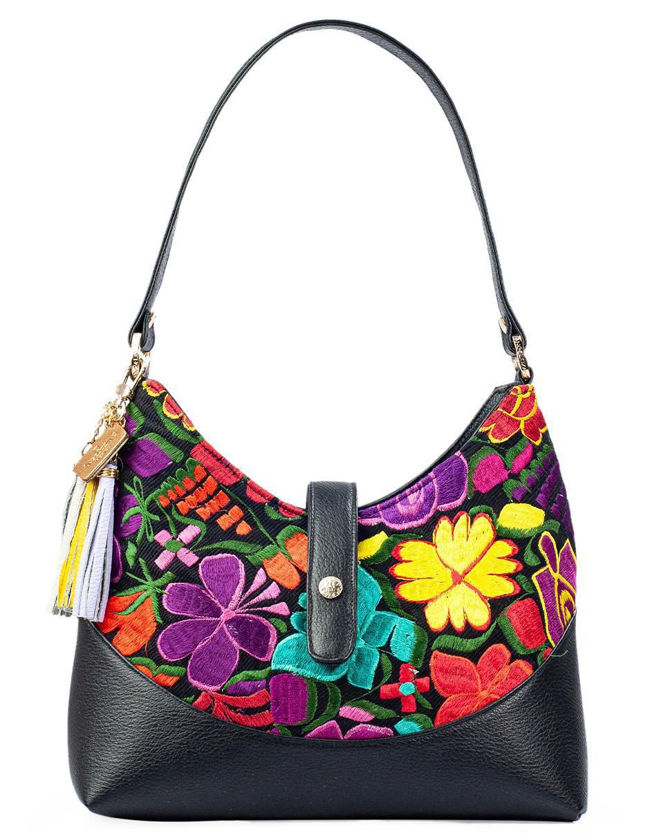 Bolsa hobo Magali de piel para mujer