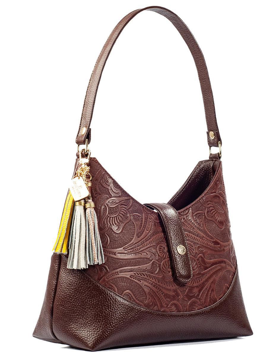Bolsa hobo Magali de piel para mujer 2