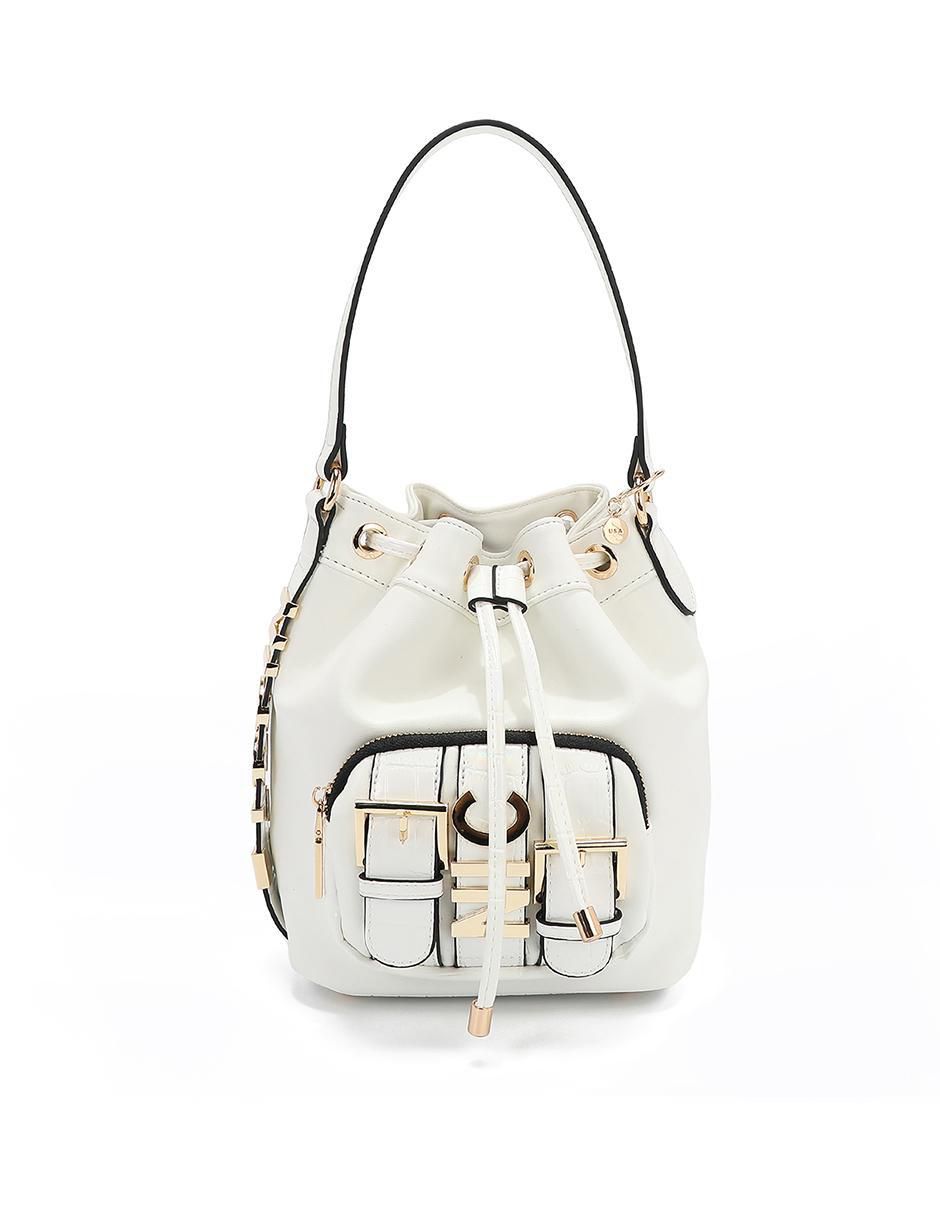 Bolsa bucket Violet Blossom para mujer 2