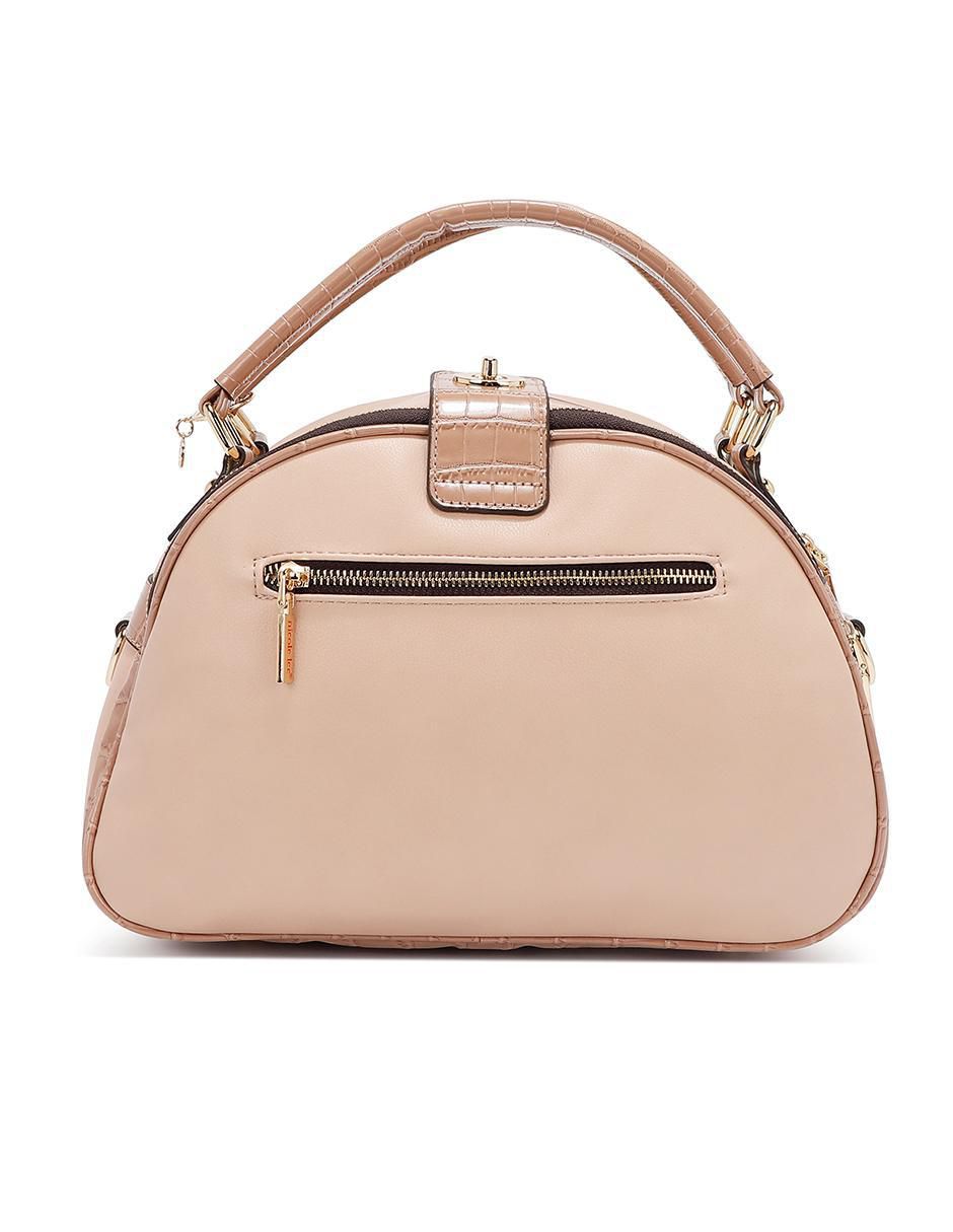 Bolsa bowler Violet Blossom para mujer
