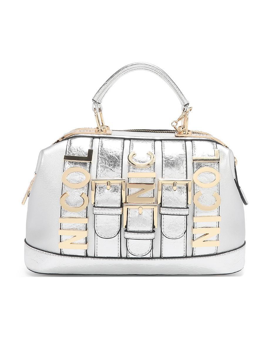 Bolsa bowler Violet Blossom para mujer 2