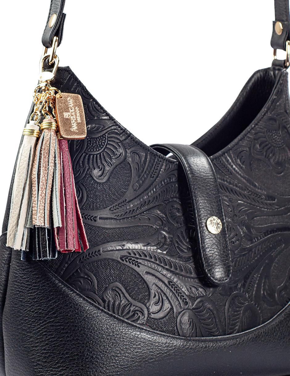 Bolsa hobo Magali de piel para mujer 5