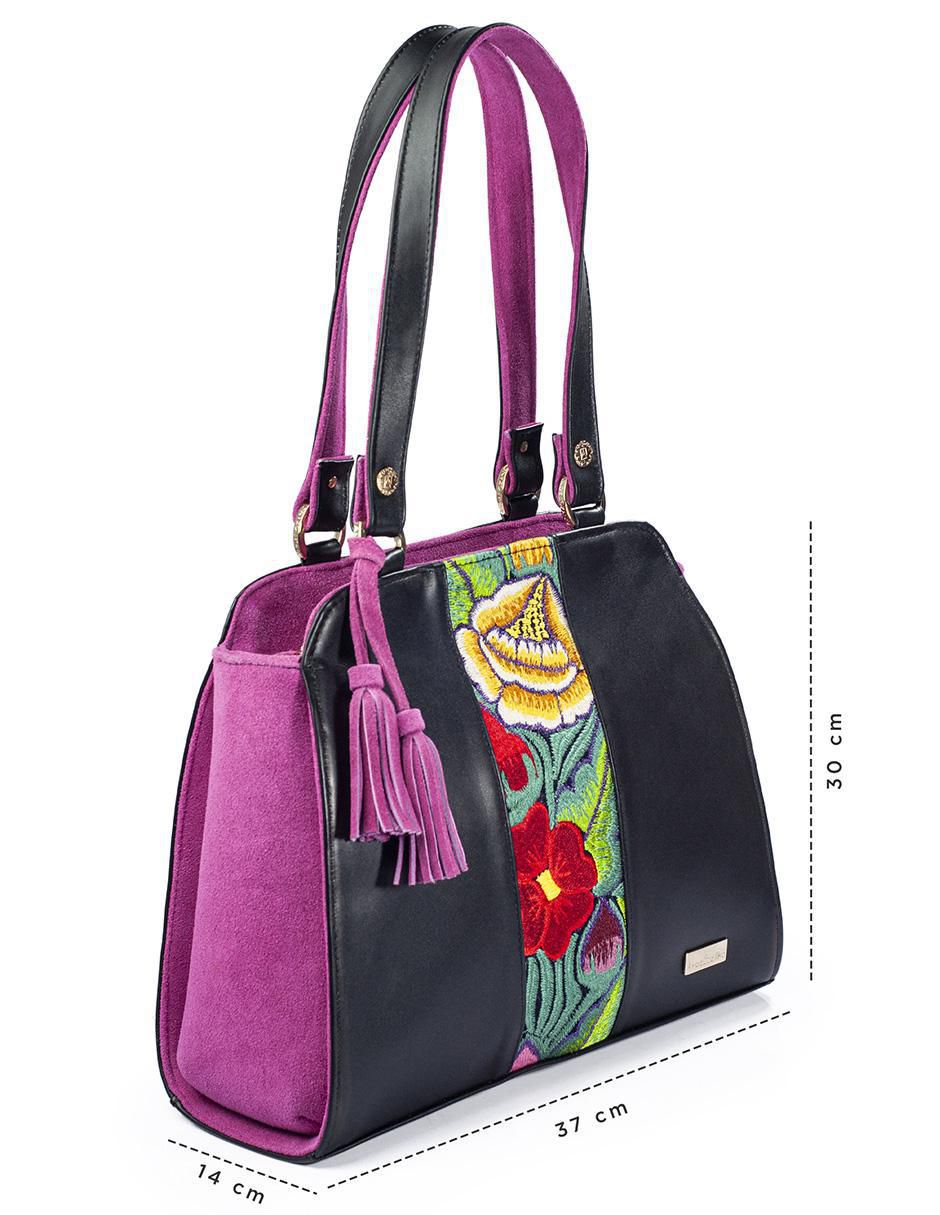 Bolsa tote de piel para mujer 6