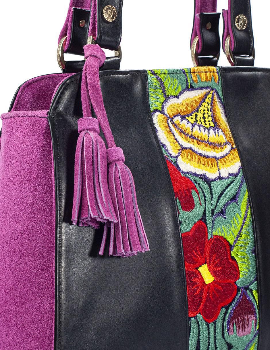 Bolsa tote de piel para mujer 5