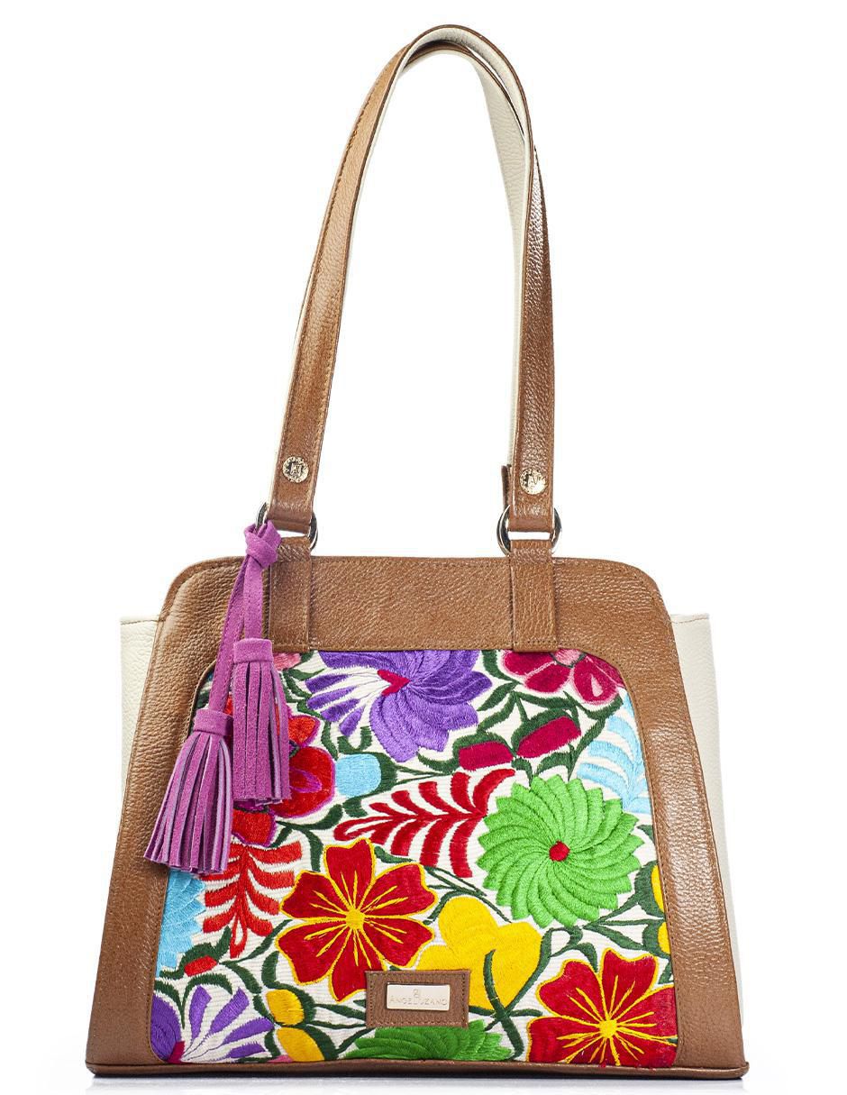 Bolsa tote de piel para mujer