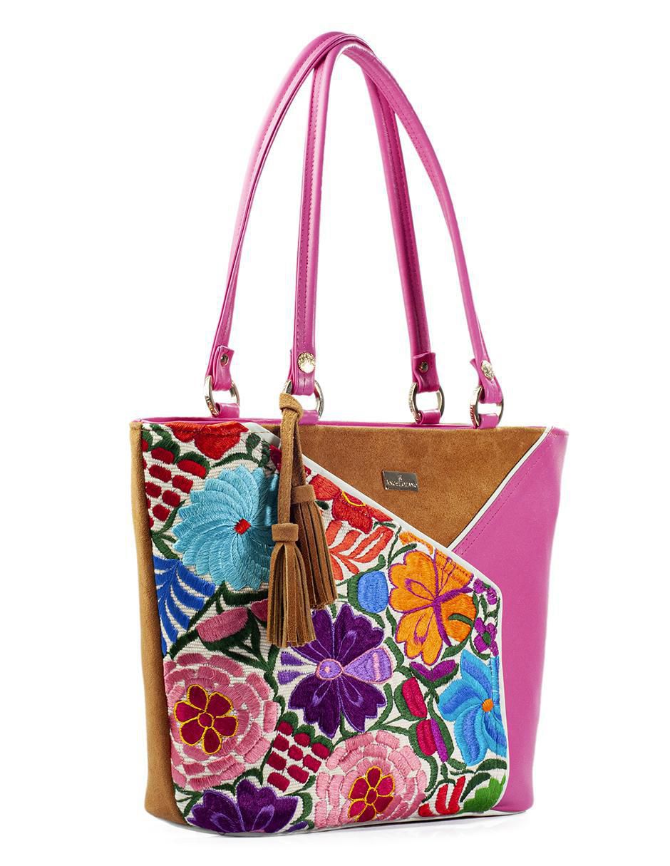 Bolsa tote Florentina de piel para mujer 2