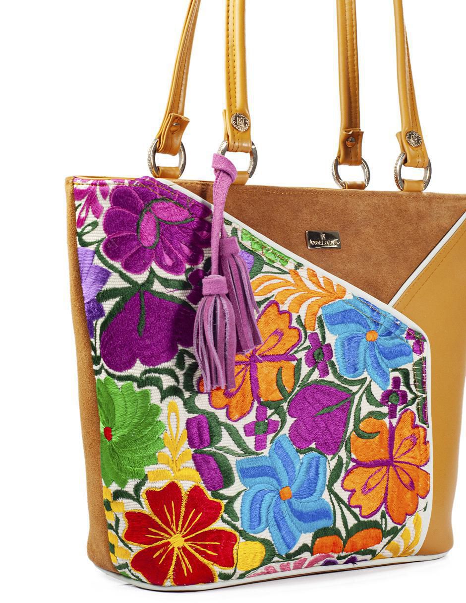 Bolsa tote Florentina de piel para mujer 5