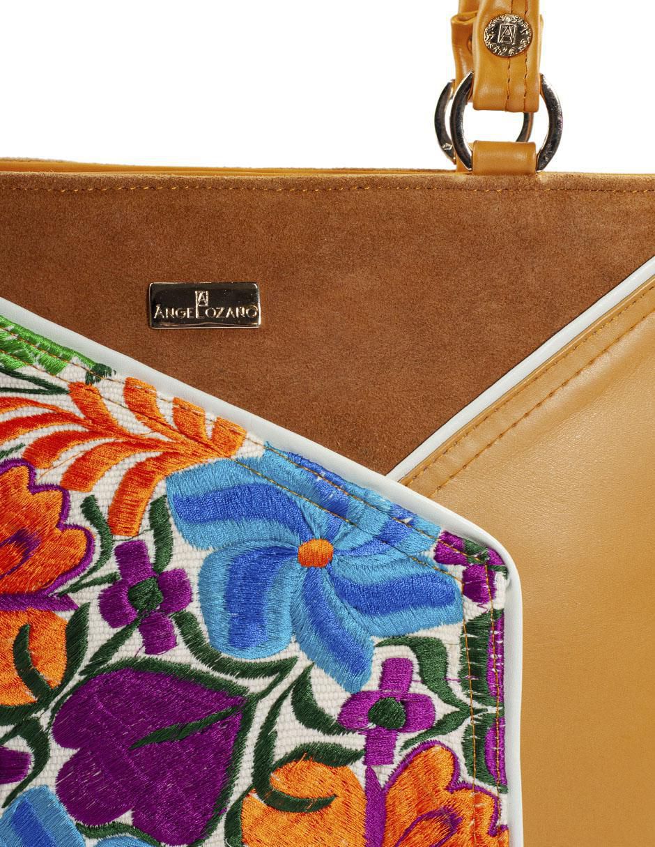 Bolsa tote Florentina de piel para mujer 6