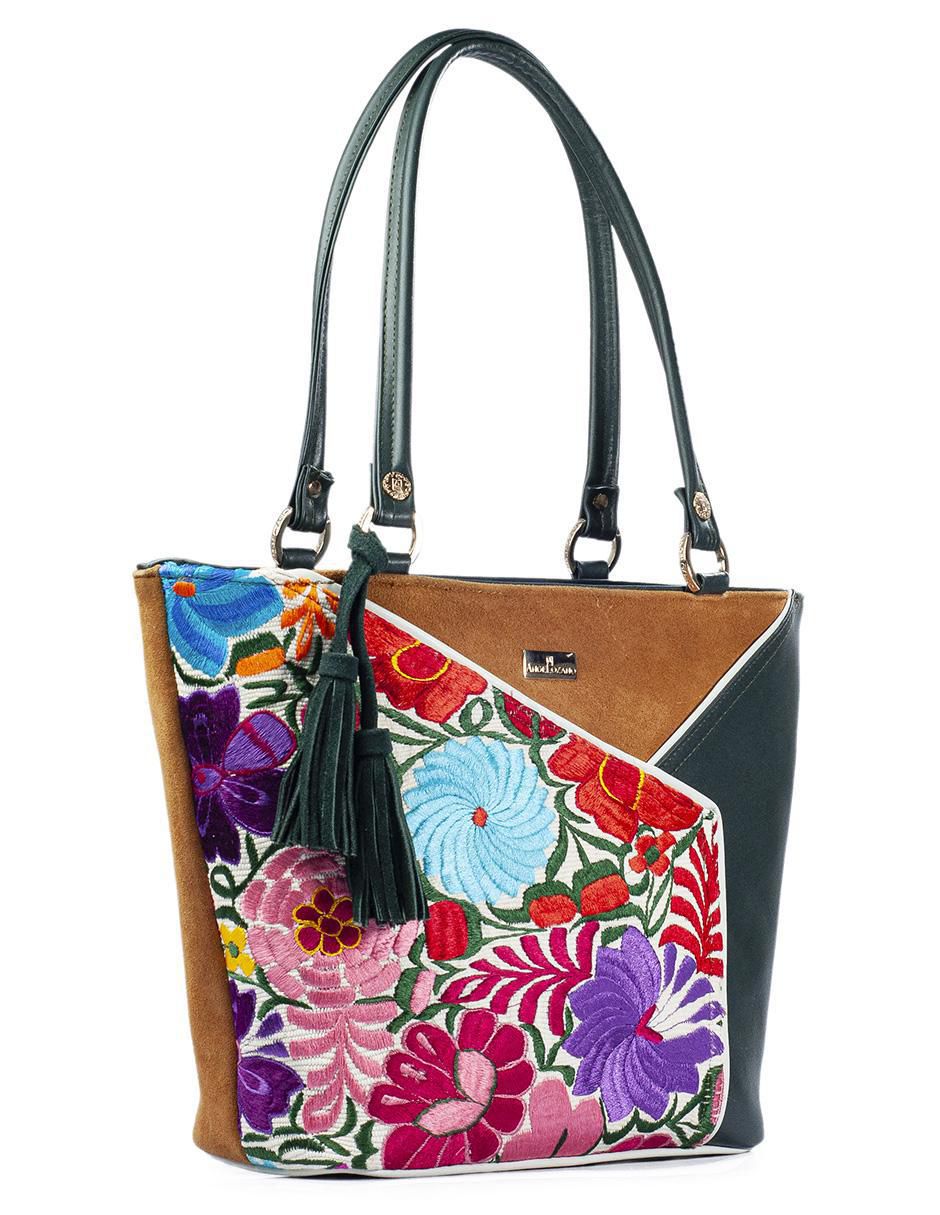 Bolsa tote Florentina de piel para mujer 2