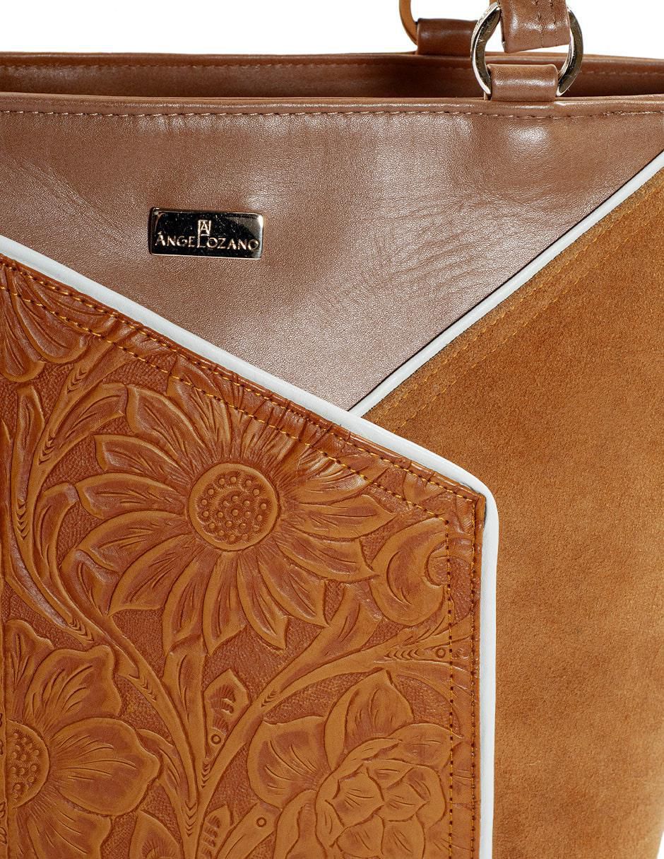Bolsa tote Florentina de piel para mujer 5
