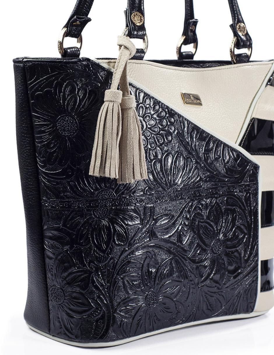 Bolsa tote Florentina de piel para mujer 6