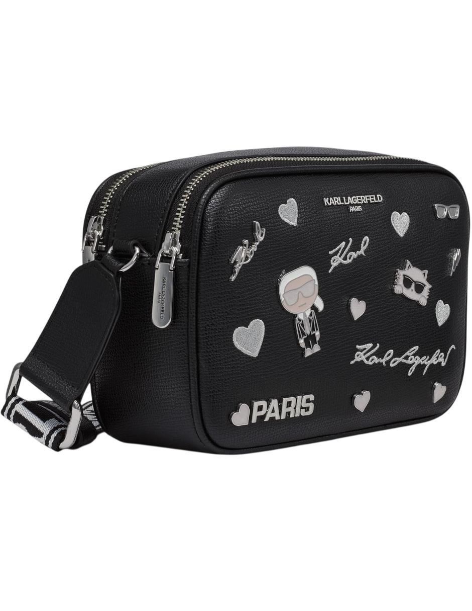 Bolsa crossbody Pin Aris de piel para mujer 3