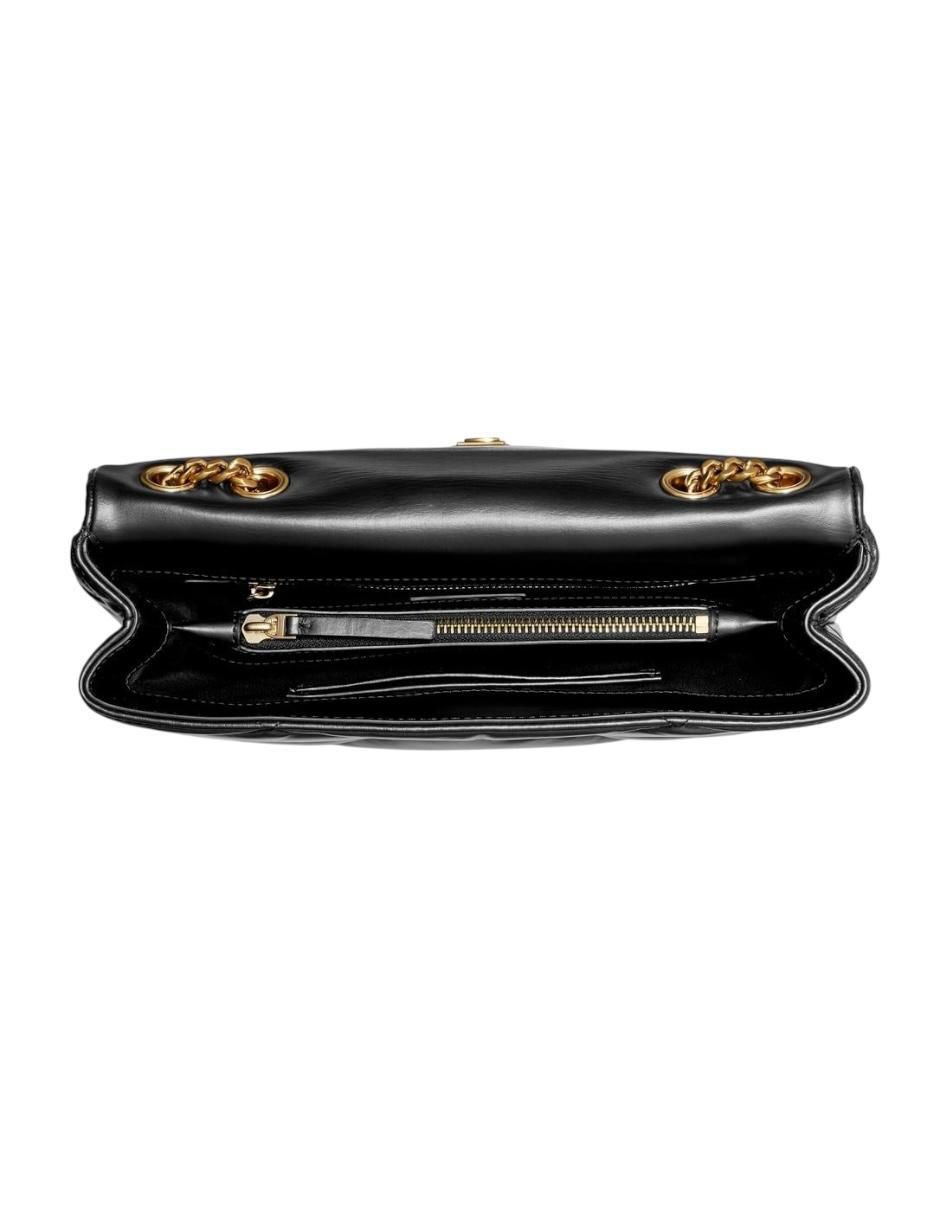 Bolsa flap Kira Diamond de piel para mujer 3