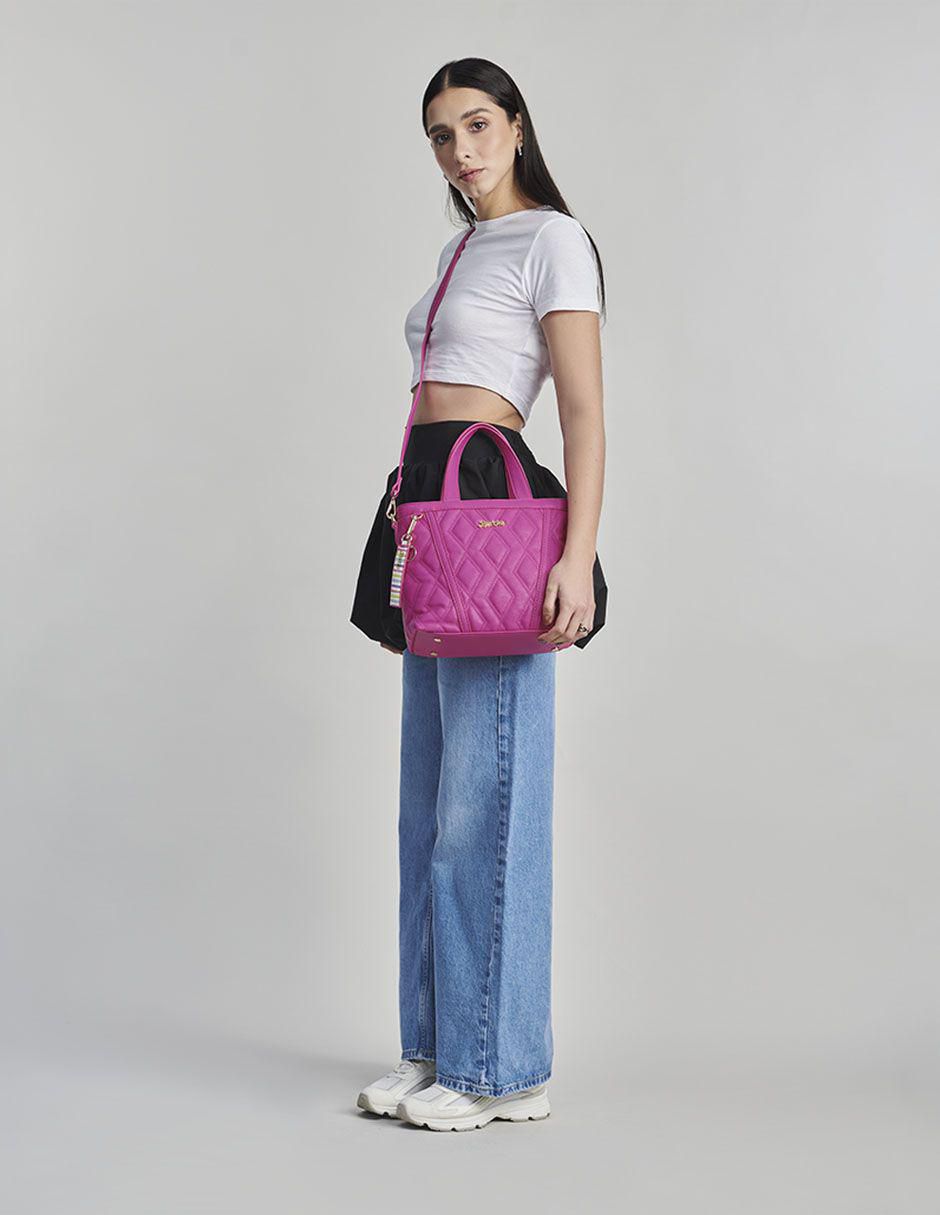 Bolsa satchel Frank Barbie para mujer 8