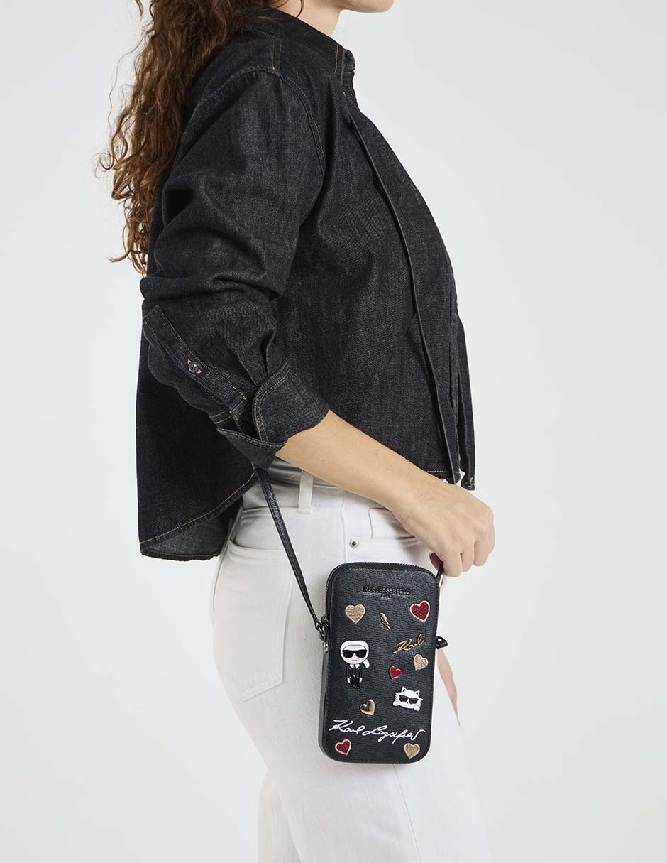 Bolsa crossbody de piel para mujer 5