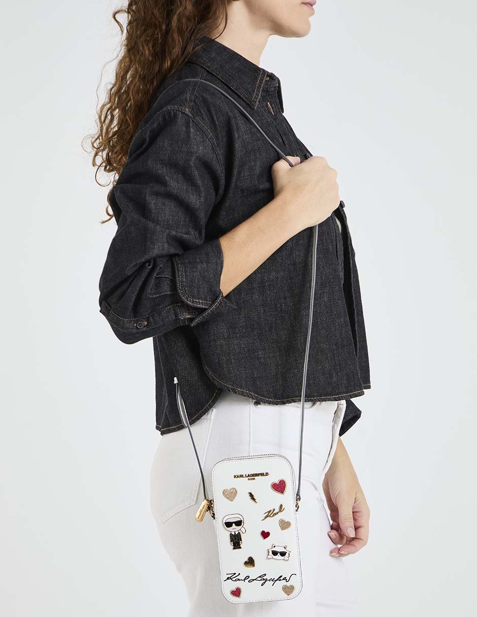 Bolsa crossbody de piel para mujer 6