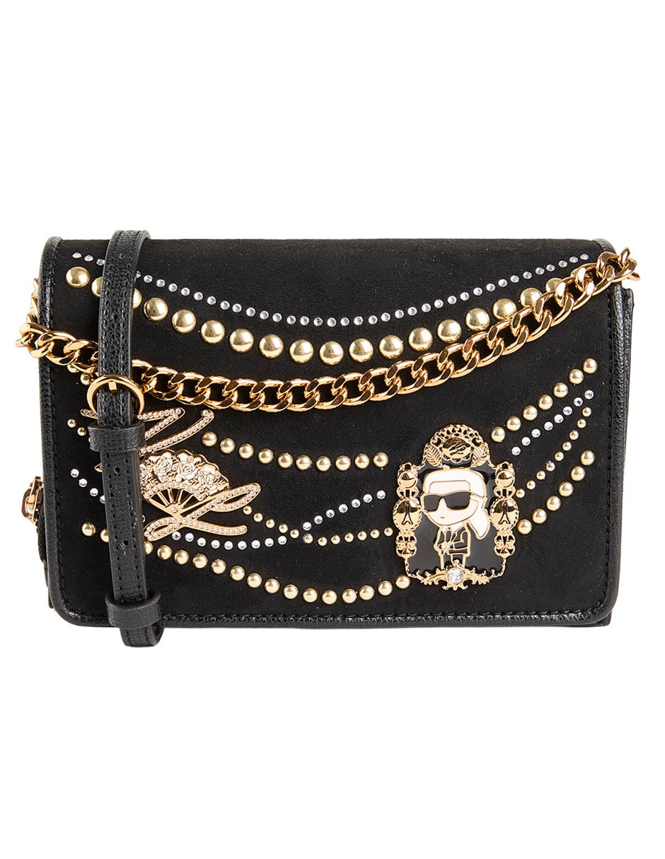 Bolsa crossbody de piel para mujer