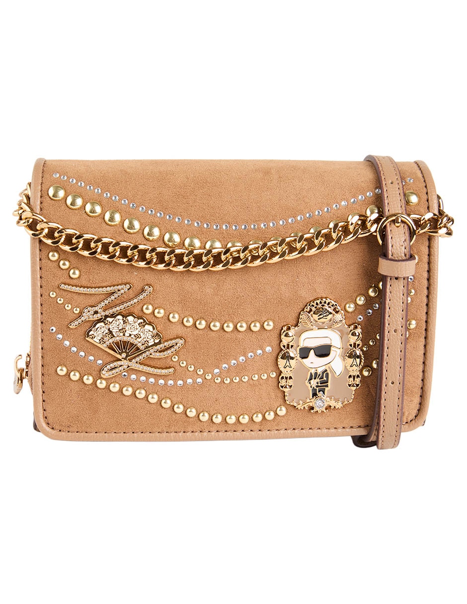 Bolsa crossbody de piel para mujer