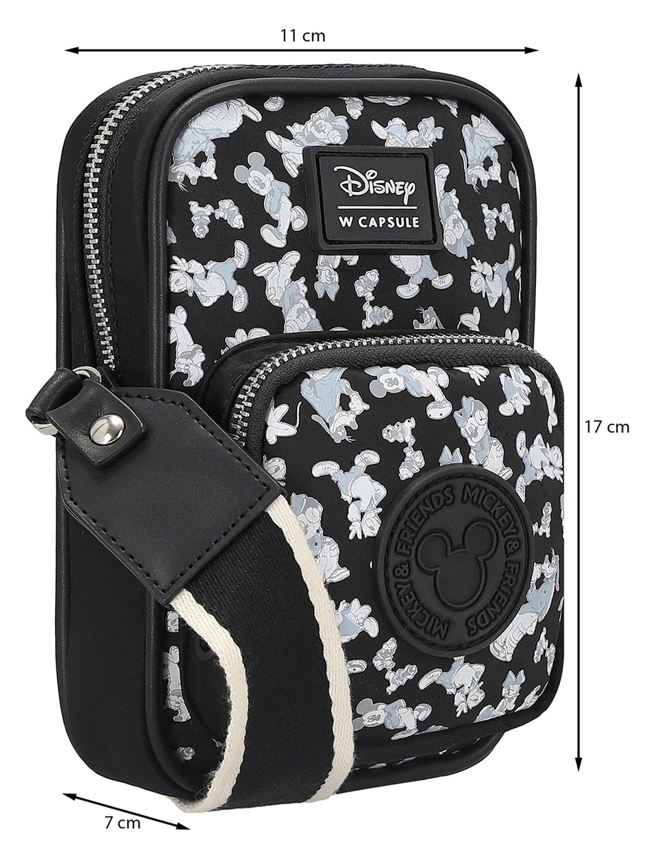 Porta celular portátil Mickey Irl fijación cierre 6