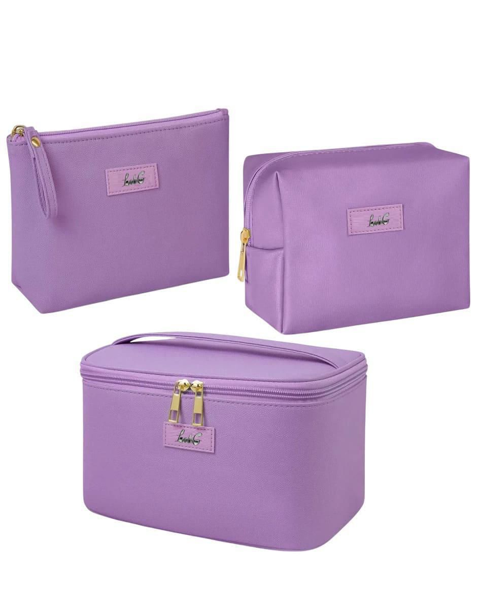 Set de cosmetiquera 3 piezas para mujer Set de cosmetiquera 3 piezas para mujer