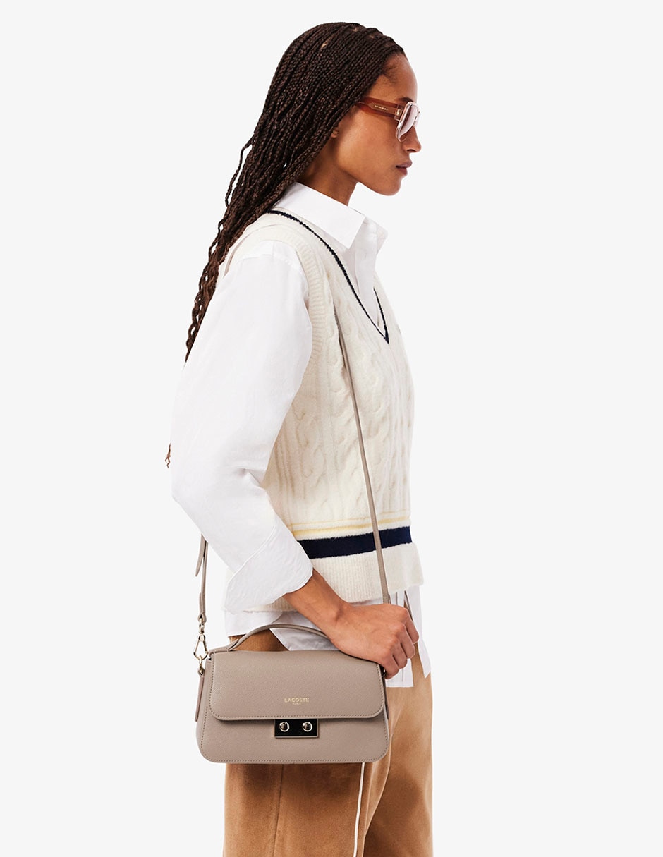 Bolsa crossbody de cuero para mujer 5