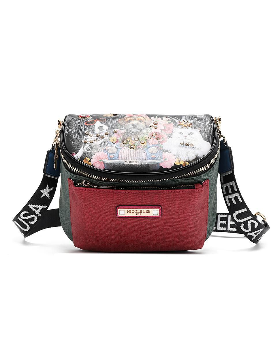 Handbag Bandolera Nicole Lee Bandolera Bolsillos Bolsa Nicole Lee